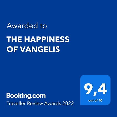 The Happiness Of Vangelis Paralia Vrachou Eksteriør bilde